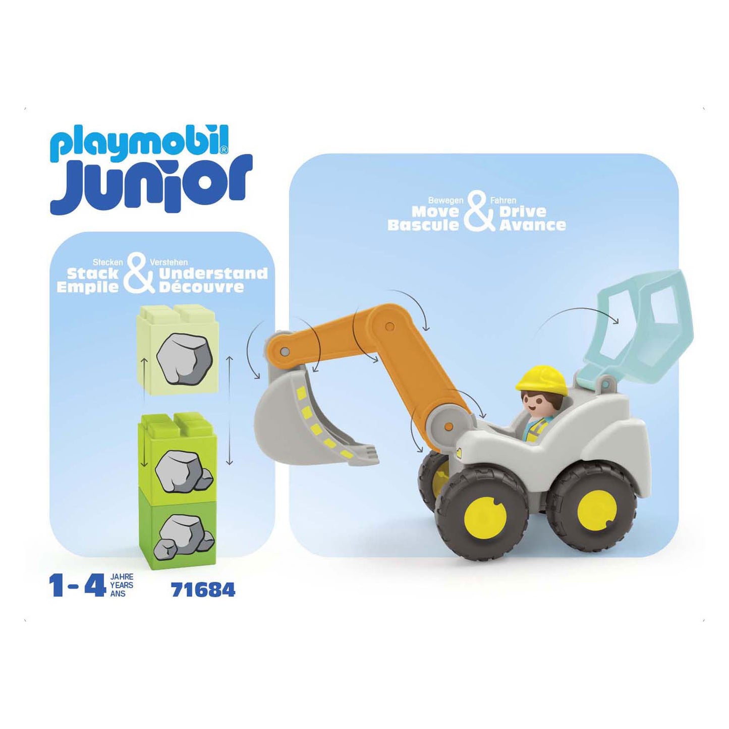 Playmobil junior graaflader - 71684