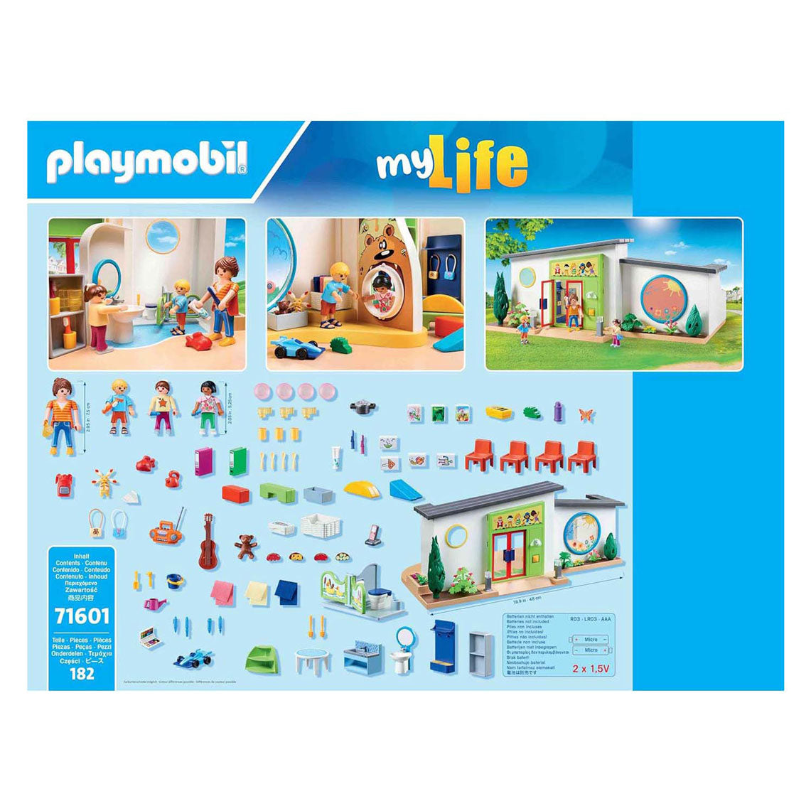 PlayMobil My Life Daycare 'de Regenboog' 71601