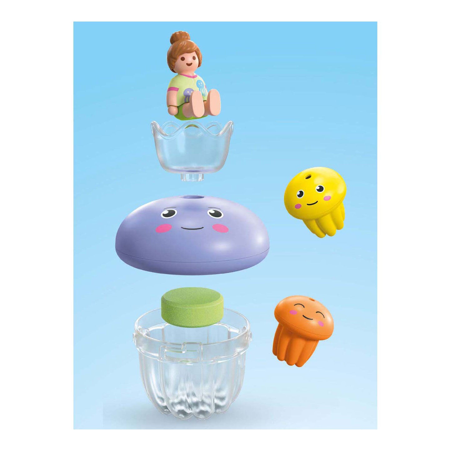 PlayMobil Junior Tinti Colorida Jellyfish Family 71439