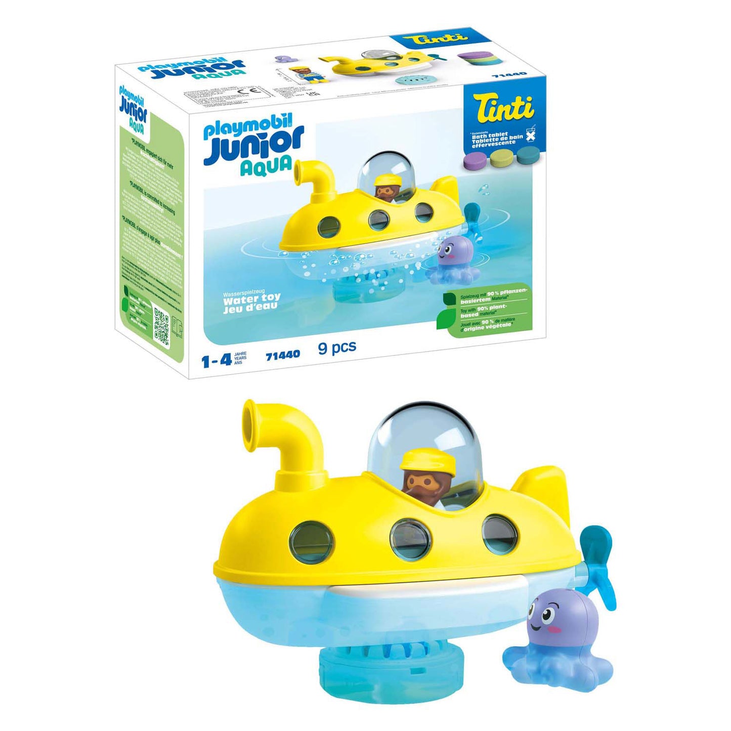 Playmobil Junior Tinti Colorful Subseeer 71440