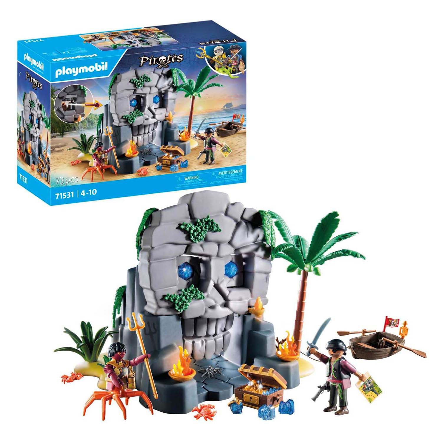 Playmobil pirates doodshoofeiland - 71531