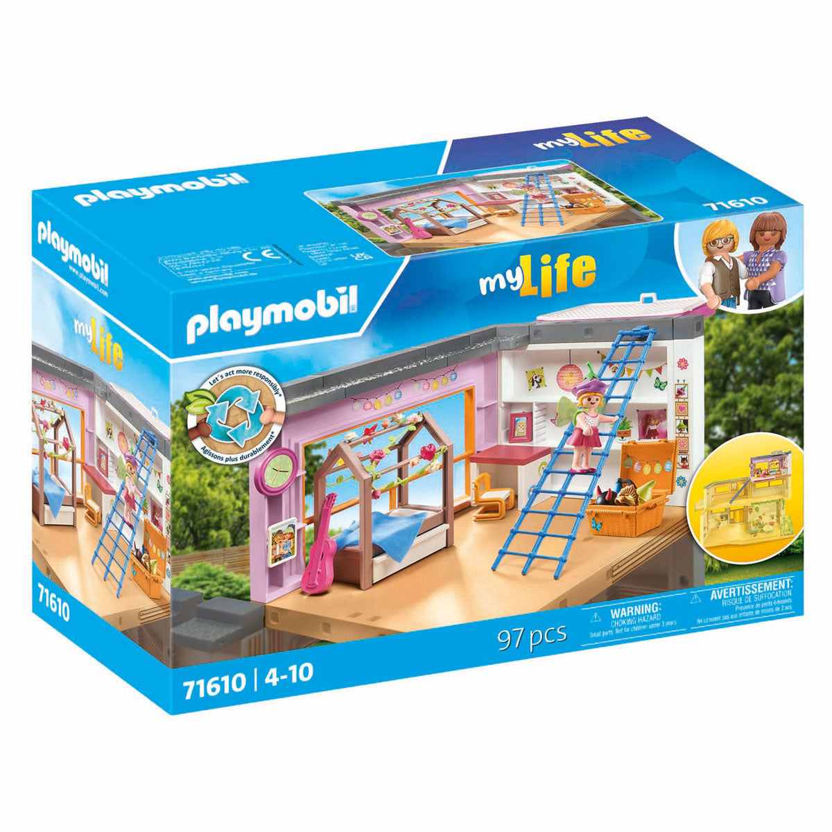 Playmobil My Life Children's Room 71610