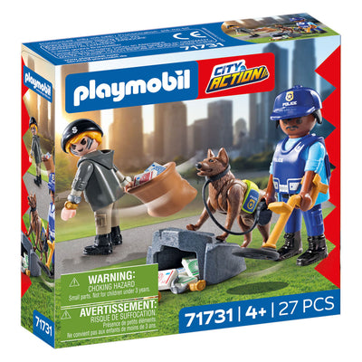 Playmobil 71731 Cane poliziotto con Boef