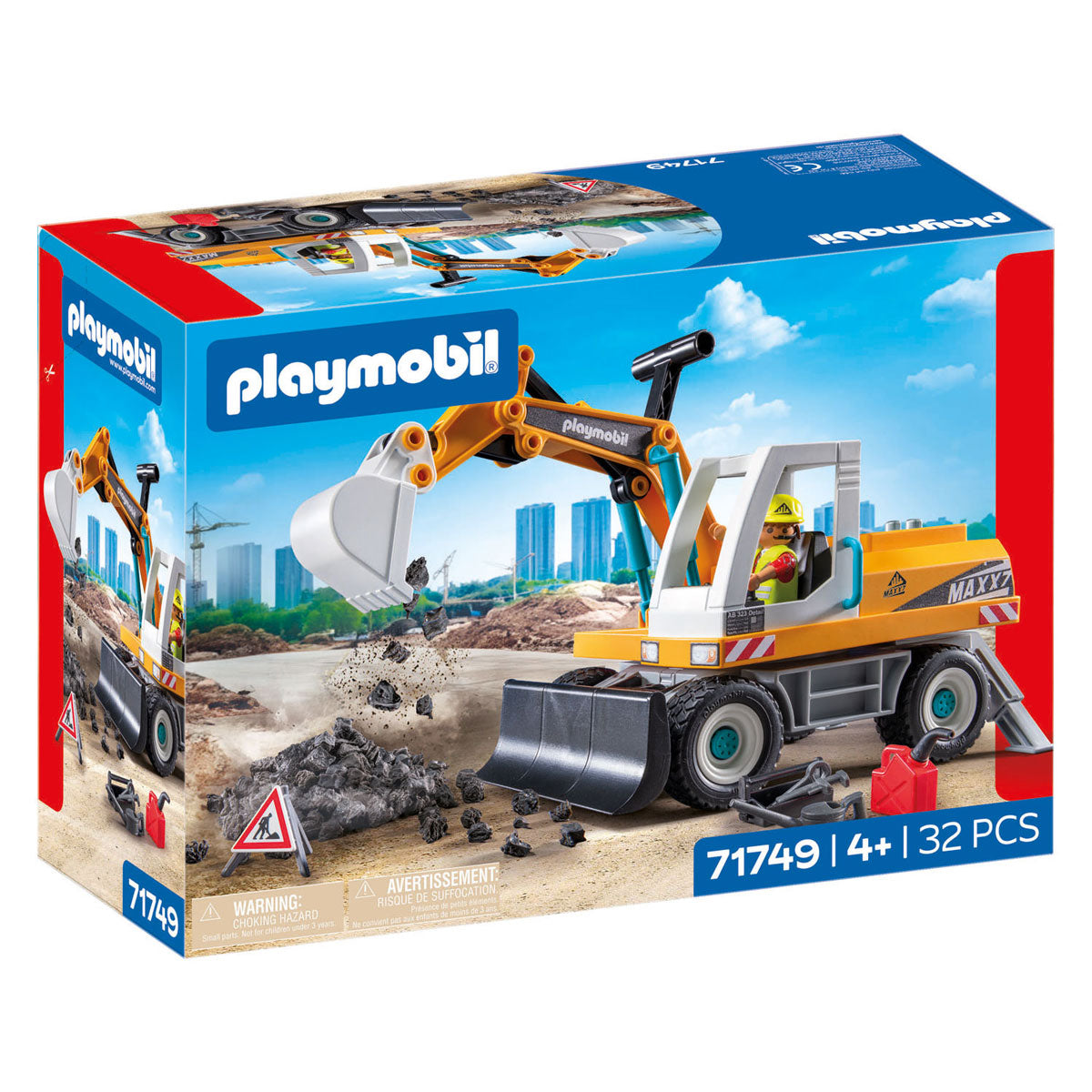 Playmobil 71749 Large excavator