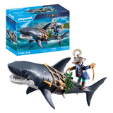 Playmobil pirates reuzenhaai met piraat - afbeelding 2
