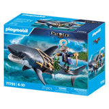 Playmobil pirates reuzenhaai met piraat - afbeelding 3