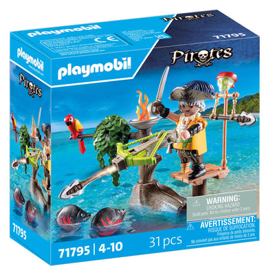 PlayMobil 71795 Pirate con Ballista