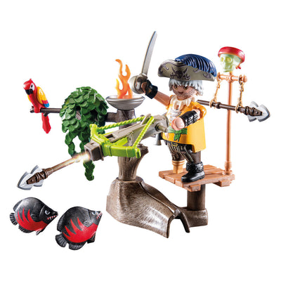 PlayMobil 71795 Pirate con Ballista