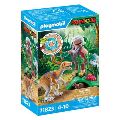 Playmobil Dinosaurios Velociraptor 71823