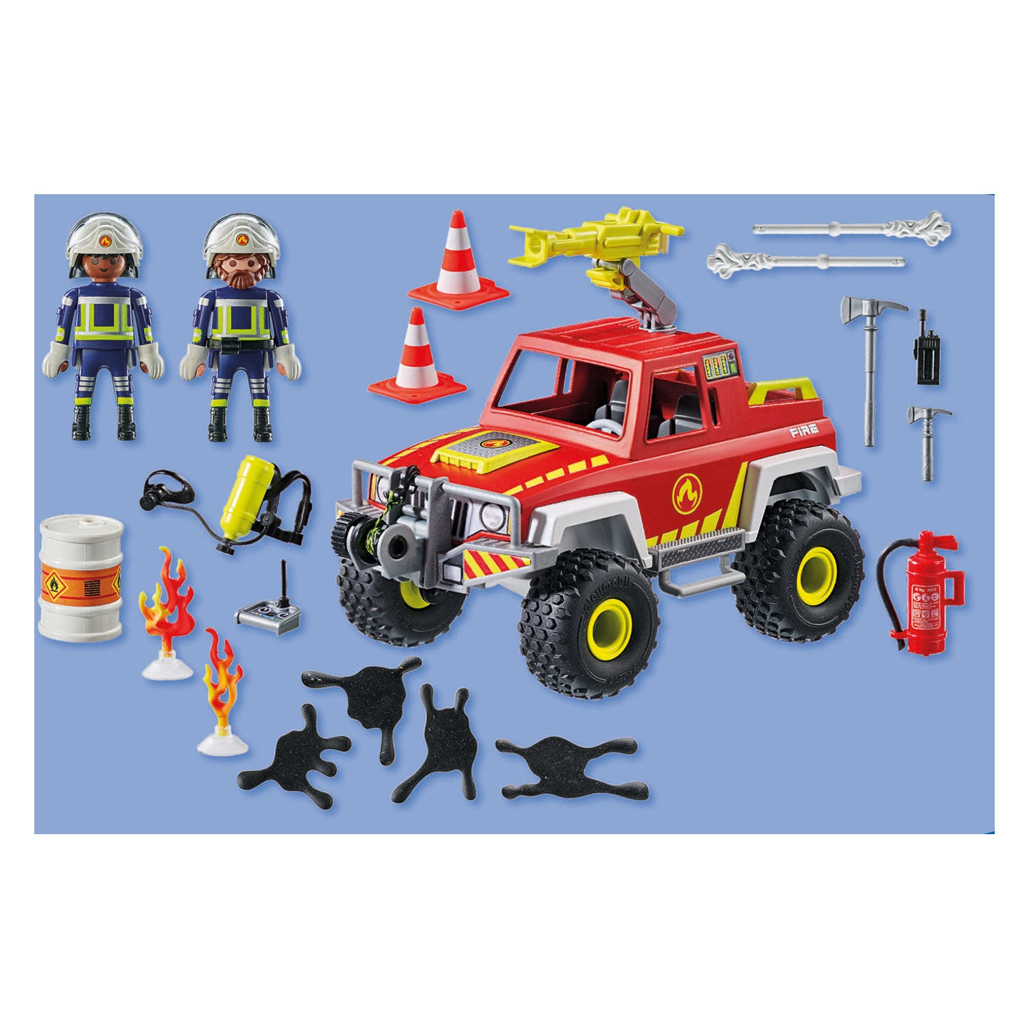 Playmobil 71824 Truck dei pompieri
