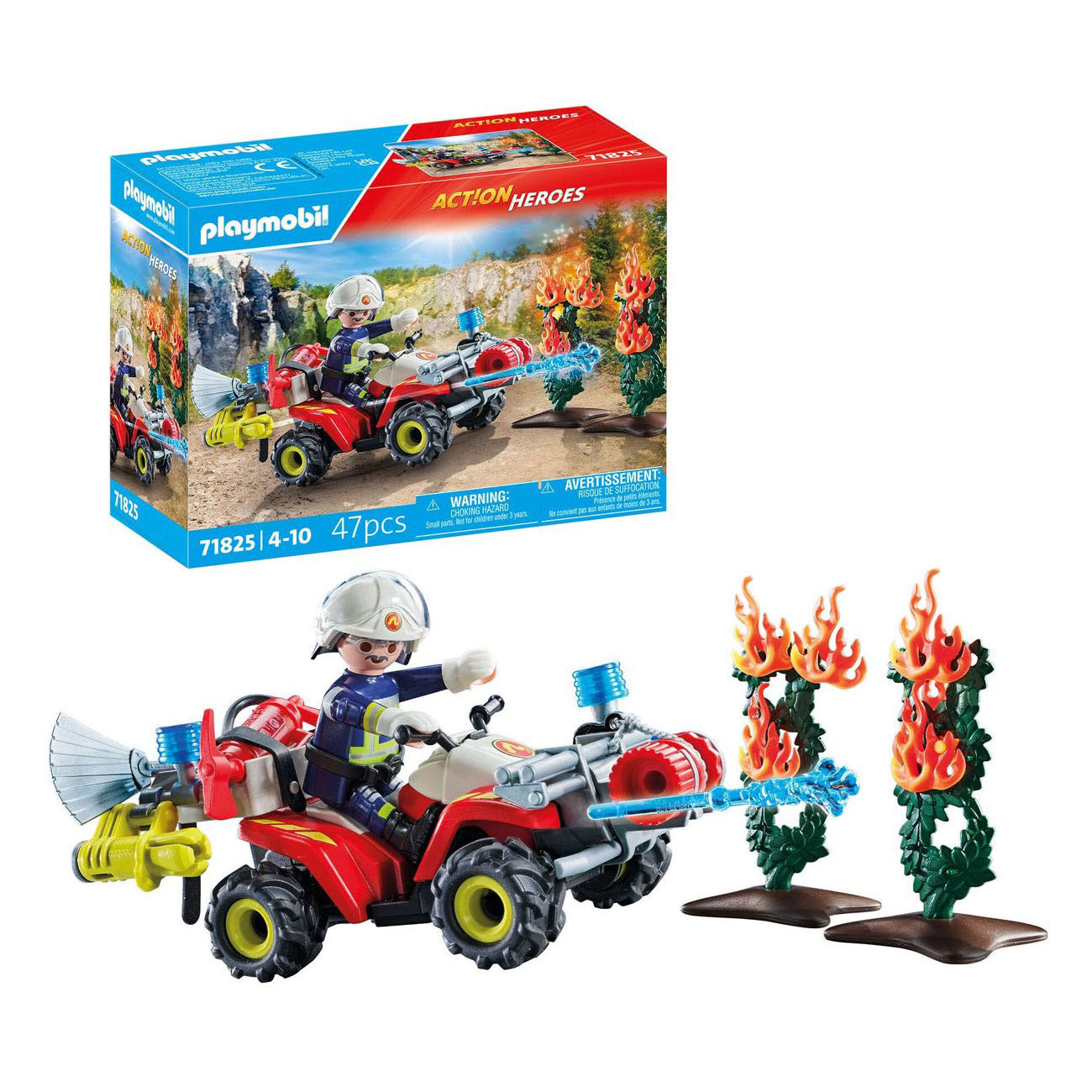 PlayMobil 71825 Caradici dei vigili del fuoco