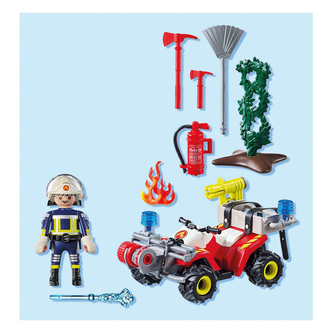 PlayMobil 71825 Caradici dei vigili del fuoco