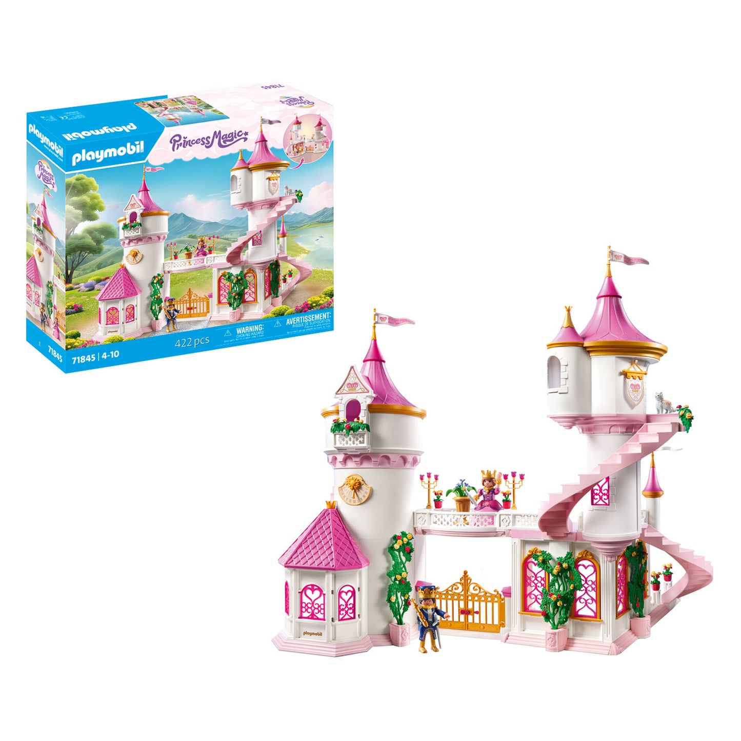 Playmobil princesa castillo mágico de princesas con pareja real - 71845