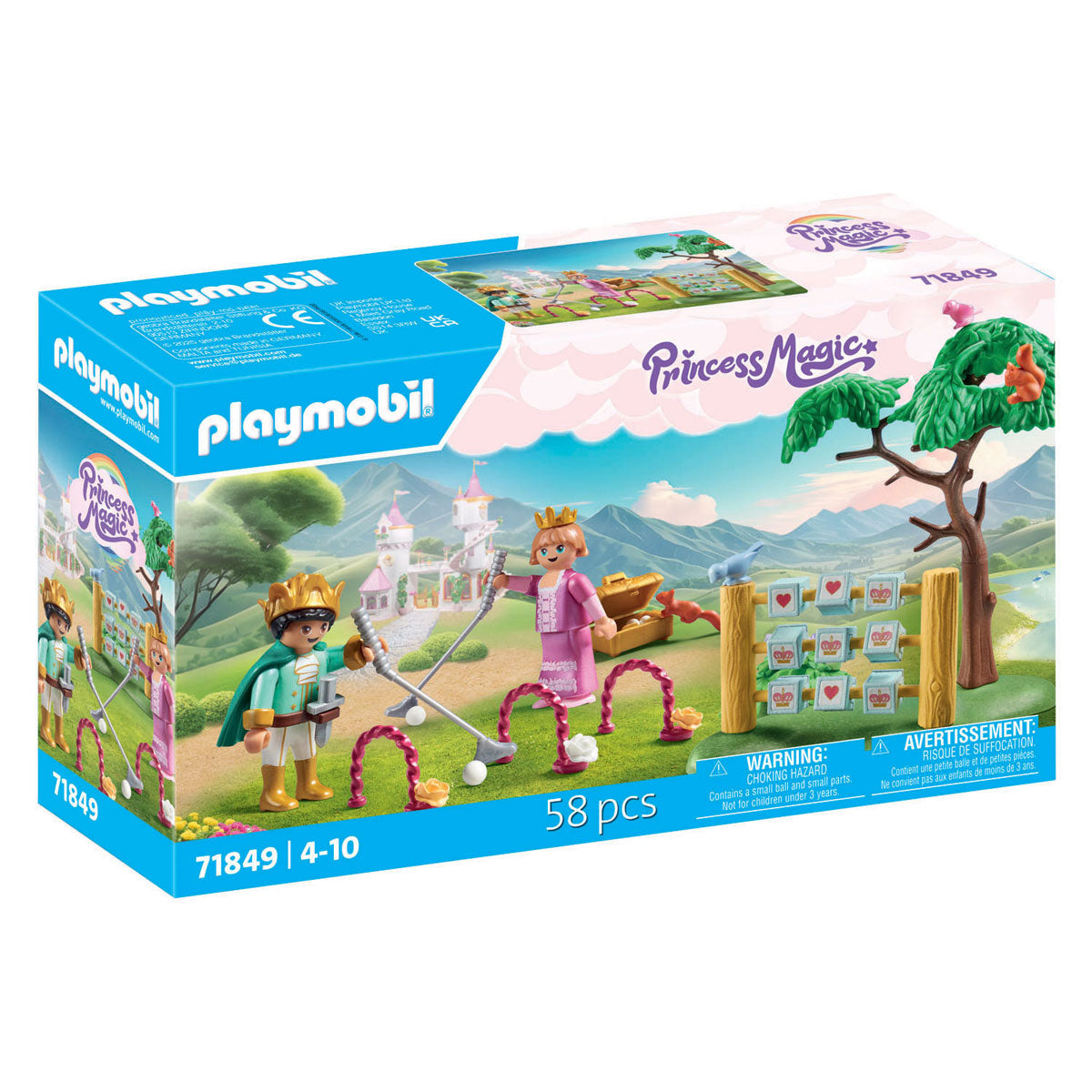 Playmobil princesa magica real niños en parque infantil 71849
