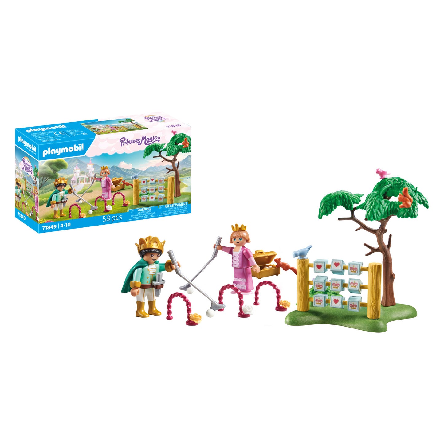 Playmobil princesa magica real niños en parque infantil 71849