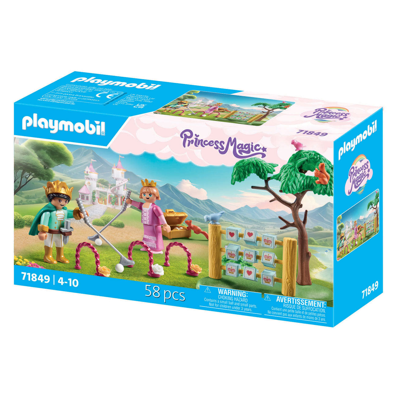 Playmobil princesa magica real niños en parque infantil 71849