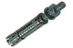 Mack 1019935 - perno de cuña con espárrago roscado. galvanizado 4 piezas m6 x 60 mm | 5 piezas