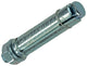 Mack 1019942 - perno de cuña con espárrago roscado. galvanizado2 piezas m10 x 80mm | 5 piezas