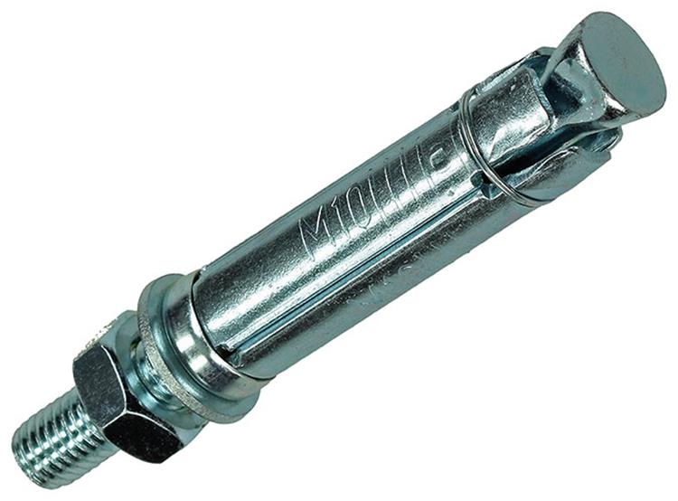 Mack 1019943 - perno de cuña con espárrago roscado. galvanizado2 piezas m10 x 100mm | 5 piezas