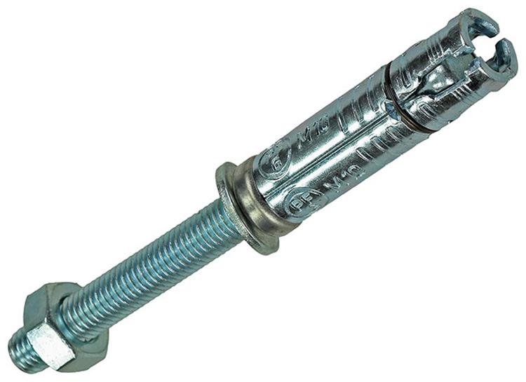 Mack 1019944 - perno de cuña con espárrago roscado. galvanizado2 piezas m10 x 120mm | 5 piezas
