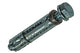 Mack 1019946 - perno de cuña perno de 6 lados galvanizado 4 piezas m6x50 | 10 piezas
