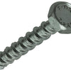 Mack 1019958 - tornillo para hormigón galvanizado 6 puntos 4 piezas 7,5 x 50 mm | 5 piezas