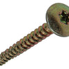 Mack 1019972 - tornillo de escotilla amarillo galvanizado 6,0 x 50 mm 8 piezas | 5 piezas