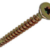 Mack 1018016 - spainplschr.vzkop-automontaje chapado en amarillo 35 piezas 4,5 x 40 mm | 5 piezas