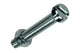 Mack 1018095 - cilindro de tornillo metálico. cabeza + tuerca chapada 28 piezas m5 x 30 mm | 5 piezas