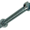 Mack 1018096 - cilindro de tornillo metálico. cabeza + tuerca chapada .25 pzas m5 x 40 mm | 5 piezas