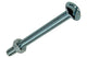Mack 1018104 - perno estufa + tuerca acero galvanizado 22 piezas m6 x 60 mm | 5 piezas