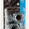 Mack 1018113 - tuerca hexagonal acero galvanizado 12 piezas m 12 | 5 piezas
