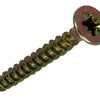 Mack 1020113 - tornillo para aglomerado con cabeza amarilla con 200 piezas 5,0 x 40 mm | 3 piezas