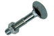 Mack 1020192 - perno madera + tuerca galvanizada 45 stm5 x 30 mm | 5 piezas
