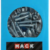 Mack 1020197 - perno madera + tuerca galvanizada 30 stm6 x 30 mm | 5 piezas