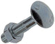 Mack 1020205 - perno para madera + tuerca galvanizada 22 stm8 x 40 mm | 5 piezas