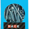Mack 1020207 - perno madera + tuerca galvanizada 18 stm8 x 60 mm | 5 piezas