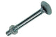 Mack 1020208 - perno madera + tuerca galvanizada 16 stm8 x 70 mm | 5 piezas