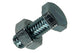 Mack 1020213 - perno macho + tuerca galvanizado 50 piezas m6 x 16 mm | 5 piezas