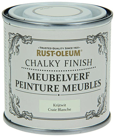 Rust-oleum 1050947 - furniture paint chalk white 125 ml | 1 pc