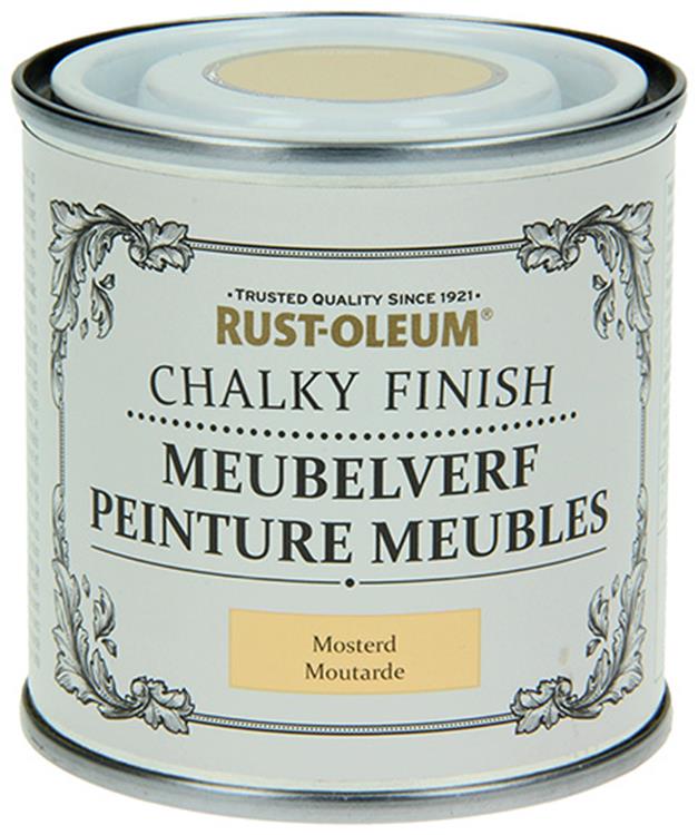 Rust-oleum 1050953 - pintura para muebles mostaza 125 ml | 1 pieza