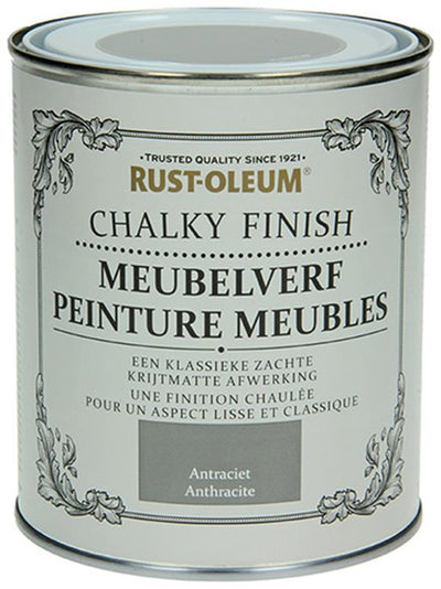 Rust-oleum 1050968 - vernice per mobili antracite 750 ml | 1 pz