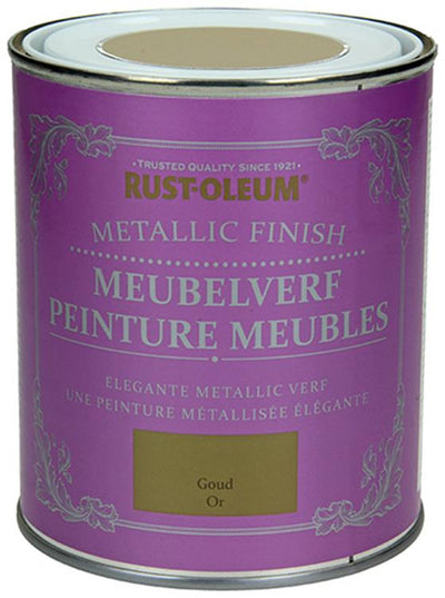 Rust-oleum 1050978 - vernice per mobili oro metallizzato 750 m | 1 pz