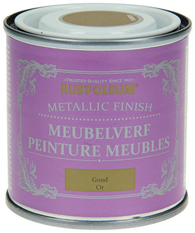 Rust-oleum 1050979 - vernice per mobili oro metallizzato 125 m | 1 pz