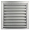 Renson 1006226 - rejilla mural empotrada 411 aluminio f1 300x300mm | 1 pieza