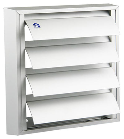 Renson 1006250 - dampkaprooster opbouw 433 alu f1 173x173mm | 2 stuks