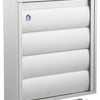 Renson 1006250 - Rejilla campana extractora de superficie 433 aluminio f1 173x173mm | 2 piezas