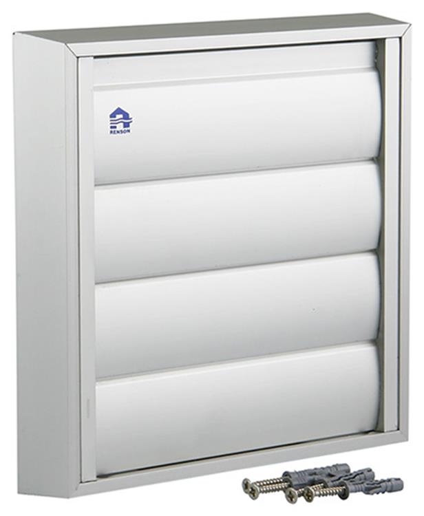 Renson 1006250 - Rejilla campana extractora de superficie 433 aluminio f1 173x173mm | 2 piezas