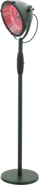 Sunred - indus - ultra lijn - groen - staand model- terrasverwarmer - infraroodstraling - 2100 w - 5 standen - eco - smart - elektrische heater - afstand bestuurbaar - slimme heater