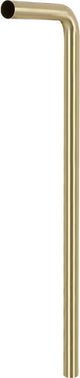 Tubo da pavimento Differnz oro opaco - acciaio inossidabile resistente - 32 mm - 750 x 220 mm